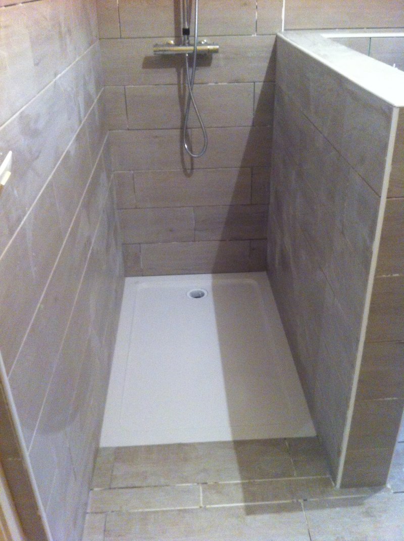 création complète salle de bain 