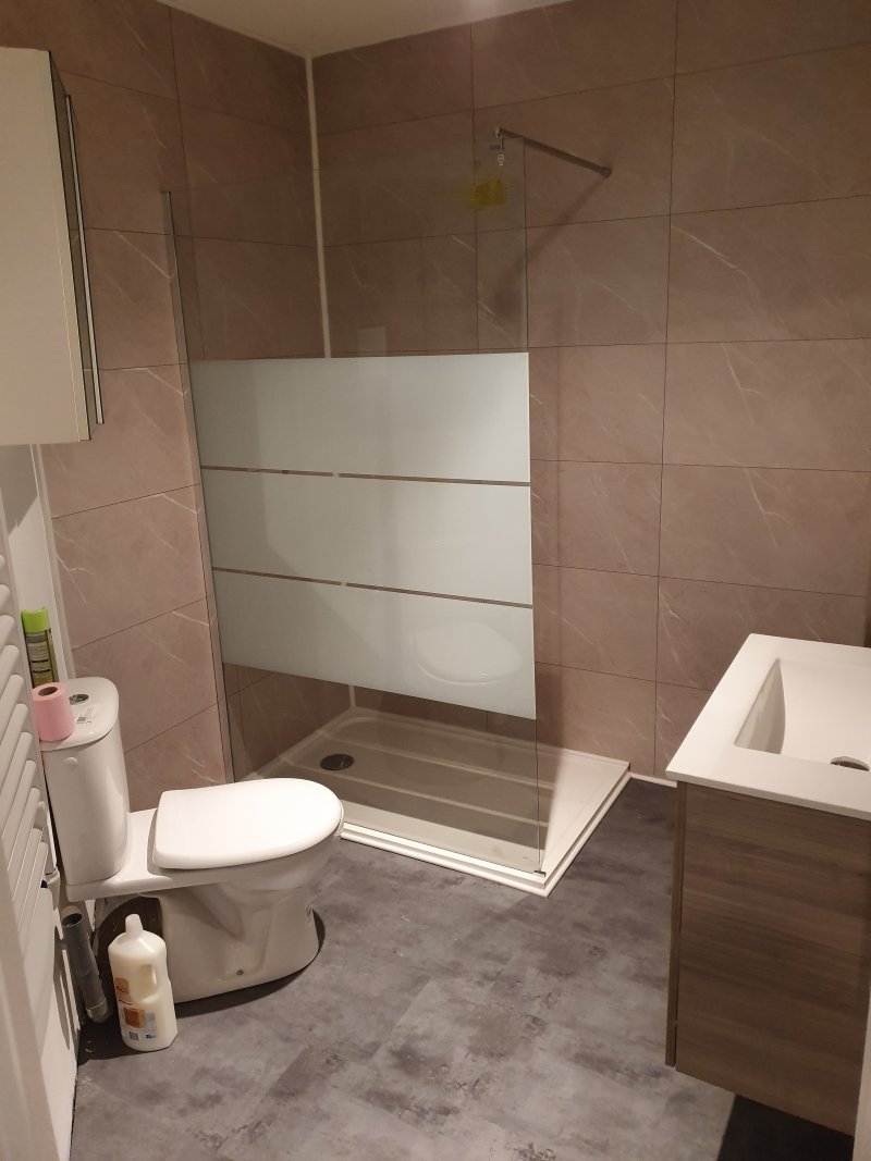 Installation complète salle de bain 