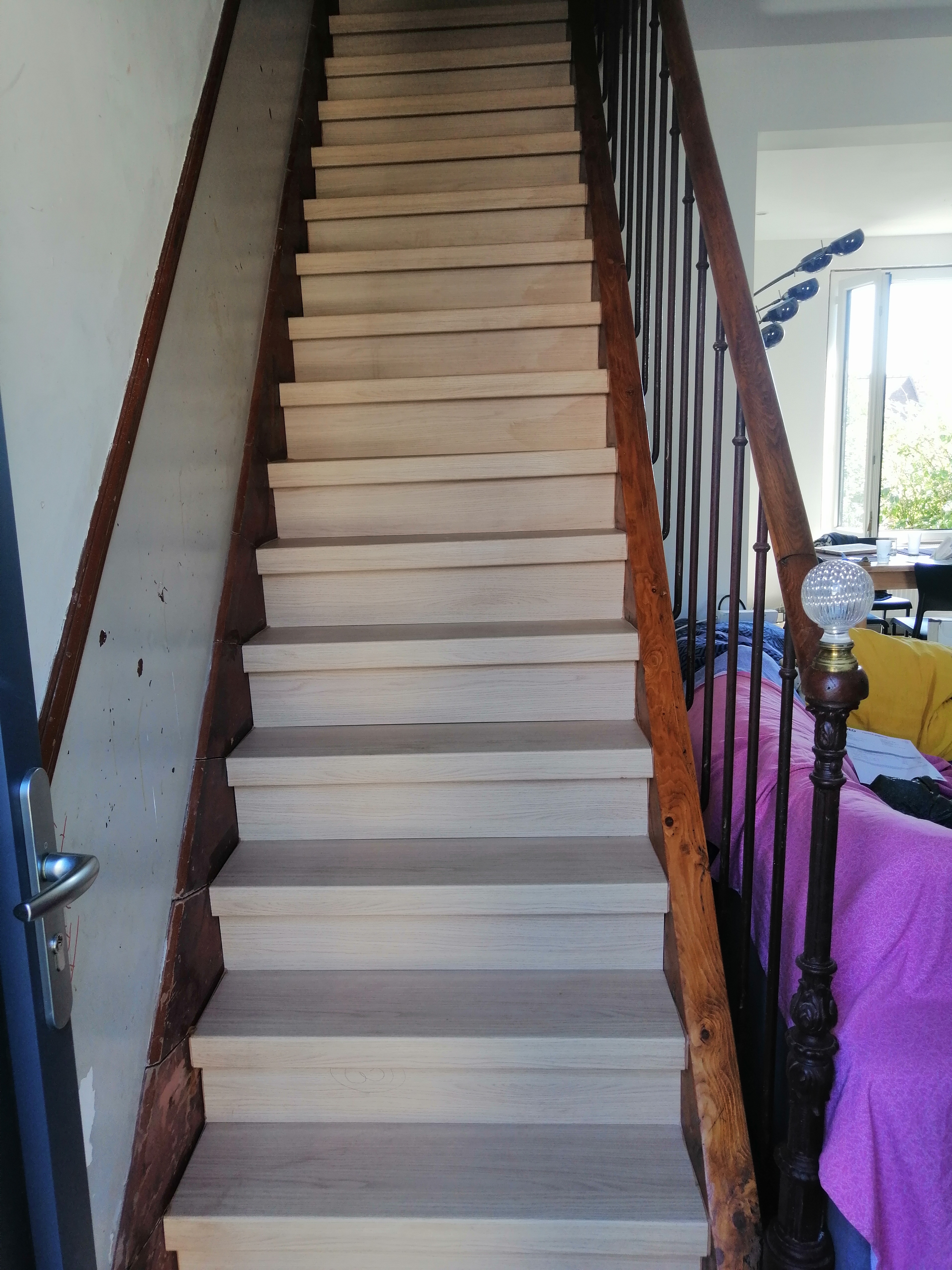 Rénovation escalier Montataire
